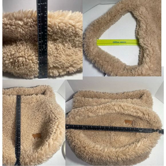 BNWT Rokh Oversized Faux Fur Shoulder Bag GORGEOUS! SO SOFT! Price Firm - Picture 9 of 13